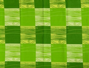 Lenjerie de pat bumbac SONKA verde Dimensiune lenjerie de pat: 70 x 90 cm | 140 x 200 cm