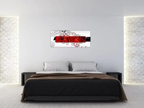 Tablou cu abstracție (120x50 cm)