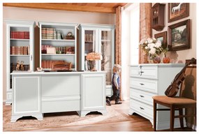 Comoda KENTAK KOM4S, alb alpin