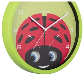 Ceas pentru copii ø 31 cm Peekaboo Ladybug – Karlsson