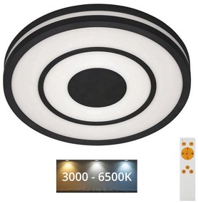 Plafonieră LED dimabilă RIPPLE LED/24W/230V 3000-6500K Briloner + telecomandă