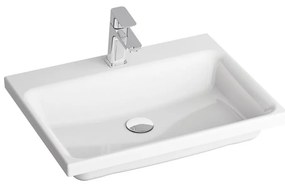 Ravak XJX01260001 - Lavoar încastrat COMFORT 60 x 46 cm, ceramică, alb