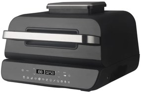 Resigilat: Friteuza Air Fryer & Grill 12in1 Oliver Voltz OV51015K, 1800W, 4 accesorii, Senzor inteligent, Timer, LED, Negru