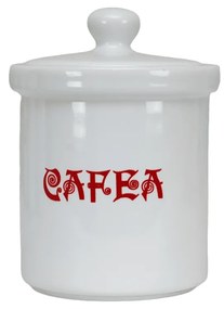 Cutie cafea 600 g ,Alb