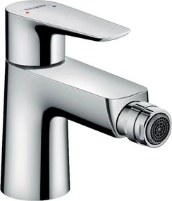 Baterie bideu Hansgrohe Talis E crom cu ventil Push-Open