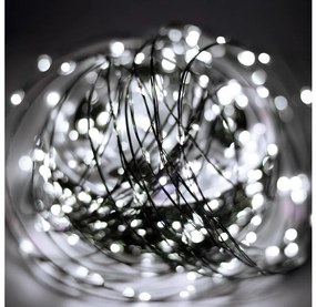 Instalație LED de Crăciun pentru exterior 1500xLED/230V, 8 funcții, 153 m, IP44, alb rece + telecomandă