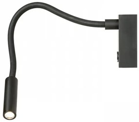 Veioză LED flexibilă de perete RED-Design Rendl-R10541 AIM LED/3W/230V negru