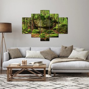 Tablou cu pădurea fermecată (150x105 cm)