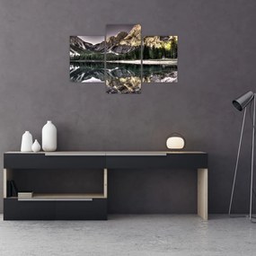Tablou cu lac montan (90x60 cm)