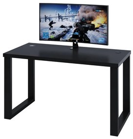 Masă PC gaming Gamer S (Negru) (fără iluminat). 1054990