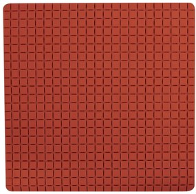 Spirella Suport antiderapant pentru duș QUADROPremium, teracotă, 54 x 54 cm