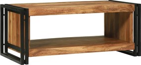 vidaXL Masă de cafea Maro 90 x 50 x 38 cm Lemn Solid de Acacia