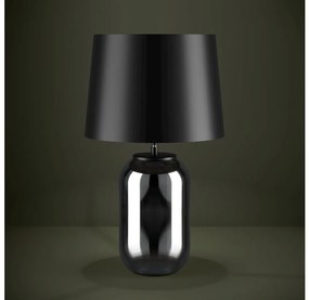 Lampă de masă Eglo 390063 CUITE 1xE27/40W/230V negru/fumuriu