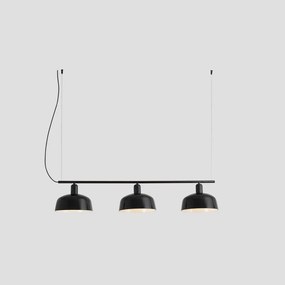 Lustra suspendata design modern TATAWIN negru