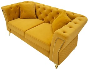 Canapea cu doua locuri, cu perne, 162X83X76 cm, Emy, Mauro Ferretti