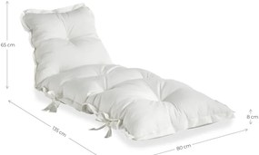 Futon variabil adecvat pentru exterior Karup Design OUT™ Sit&amp;Sleep Beige, bej