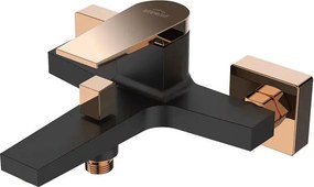 Baterie cada - dus Invena Midnight negru - rose gold