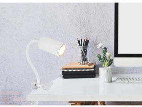 Lampă flexibilă cu clemă ROBBY 1xGU10/25W/230V neagră/alamă Globo 57911KW