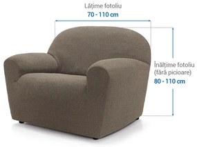 Huse super elastice HARMONIA alunei fotoliu (l. 70 - 110 cm)