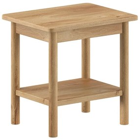 Noptieră în culoare naturală din lemn de stejar Olive – Vipack