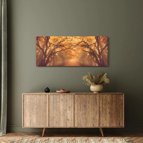 Tablou - Peisaj de toamnă cu drum (120x50 cm)