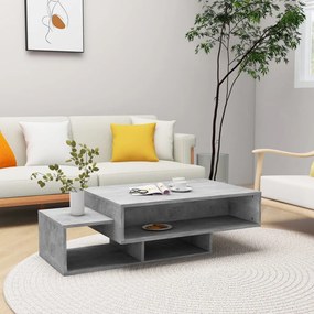 vidaXL Măsuță de cafea, gri beton, 105x55x32 cm, lemn prelucrat
