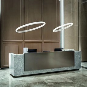 Lustră LED pe cablu Ideal Lux MIRACLE LED/37W/230V d. 60 cm CRI 90 crom mat