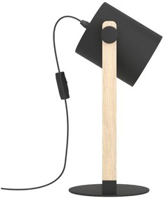 Eglo 43047 - Lampă de masă HORNWOOD 1xE27/28W/230V