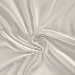 Cearșaf Kvalitex Satin cu bandă elastică alb, 140 x 200 cm