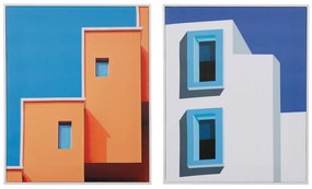 Tablouri 2 buc. 40x50 cm Facade – Ixia