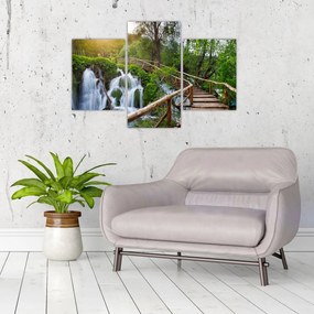 Tablou - Lacurile Plitvice (90x60 cm)