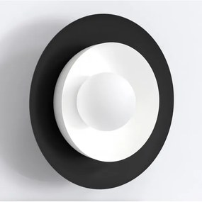 Aplică de perete POPPI 1xG9/8W/230V negru/alb