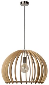 Lucide 34424/50/76 - Lampa suspendata BOUNDE 1xE27/60W/230V bej 50 cm
