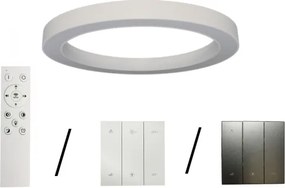 Plafonieră LED 100 W, 230 V, 3000/4000/6500 K, Ø 100 cm, albă