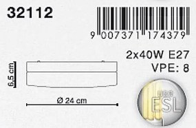 Plafonier baie IP44 Vranos 32112 GL