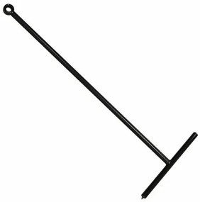 Racletă de podea AQUALINE SQ121B 30 x 89 cm, negru