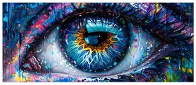 Tablou - Pictura ochilor (120x50 cm)