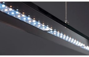 Lustră neagră LED cu intensitate reglabilă din metal Tenso – Fischer &amp; Honsel