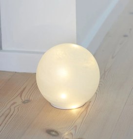 Glob luminos Odina - alb, mat, 15 cm