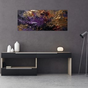 Tablou - Abstracție texturată (120x50 cm)