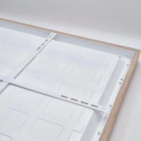 Brilagi - Plafonieră LED pentru baie WOODY FRAME, 40W, 230V, 60x60 cm, IP44, stejar