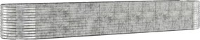 vidaXL Strat înălțat grădină 507x100x68 cm oțel vopsit electrostatic