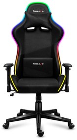 Fotoliu gaming Fusion 6.3 (negru + multicolor) (cu iluminat LED). 1087489