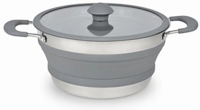 Oală pliabilă pentru camping 3 l