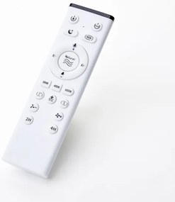 Ventilator LED RGBW dimabil de tavan Brilliant MONDELLO LED/26W/230V + telecomandă