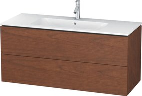 Duravit L-Cube dulap 122x48.1x55 cm dulap atârnat sub chiuvetă nucă LC624301313