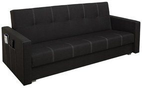 Canapea extensibilă Edinburg 104Cutie de pat, 94x204x89cm, 64 kg, Picioare: Plastic