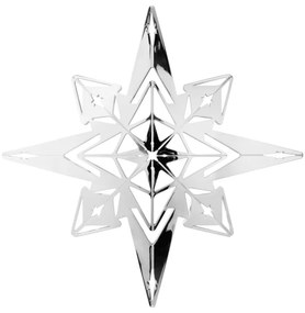 Decorațiune de Crăciun suspendată argintie Kähler Design