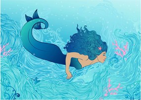 Tablou - Sirena (70x50 cm)