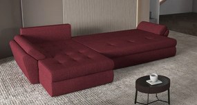 Colțar extensibil dumonde cu ladă de depozitare si sezut confortabil din spuma high-density, Loana XL Enjoy Winery II 335x185 cm